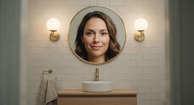 Sconces at Eye Level, Not Ceiling Level: Why Bathroom Lighting Placement Is Everything