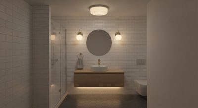 One Bathroom, Three Layers of Light: A No-Electrician-Needed Guide