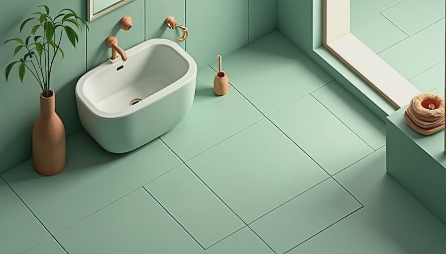 Illustration for bathroom tile ideas