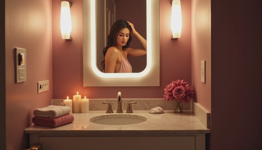 Illustration for vanity lights