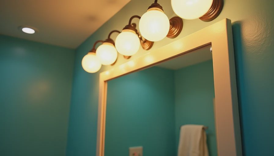 Illustration for lighting vanity lights