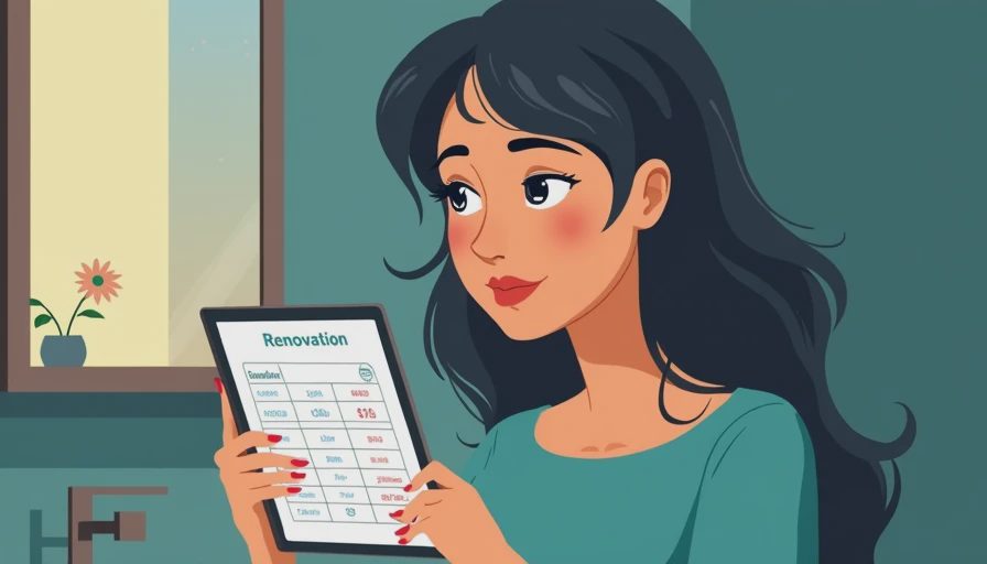 Illustration for cost of bathroom renovations calculator