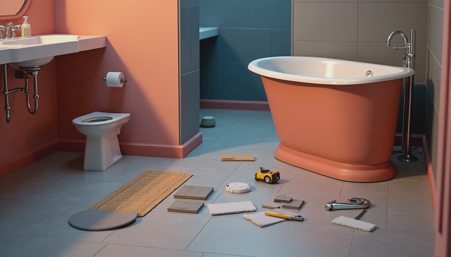 Illustration for tub replacement
