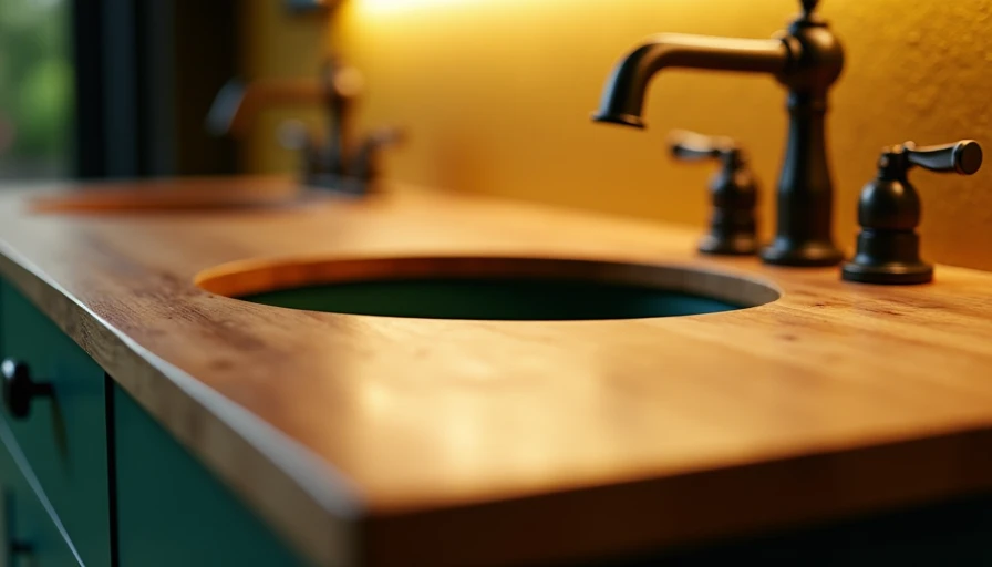 Wood Bathroom Countertop Ideas for Small Spaces