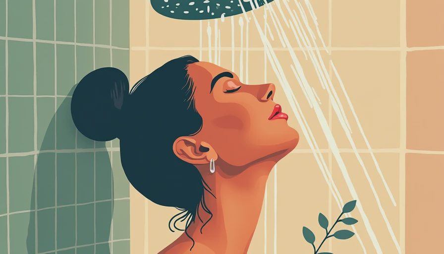 Visual context for shower spa