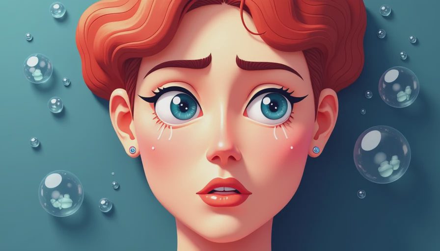 Illustration for shower leaking
